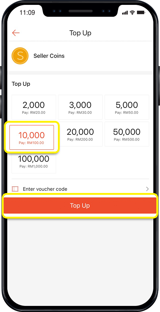 Seller Coins for Shop Prize | Shopee MY Seller Education Hub