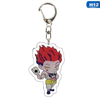 Xueshidi Qianxiyang Hunter X Hunter Anime Acrylic Keychain Hisoka Morow Chrollo Lucilfer Illumi Zoldyck Keychains Shopee Singapore