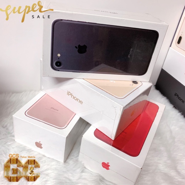 Original Apple Iphone 7 32gb 128gb 256gb Usa Sim Free 1 Year Wrty New Full Set Sealbox Iphone7 Shopee Singapore