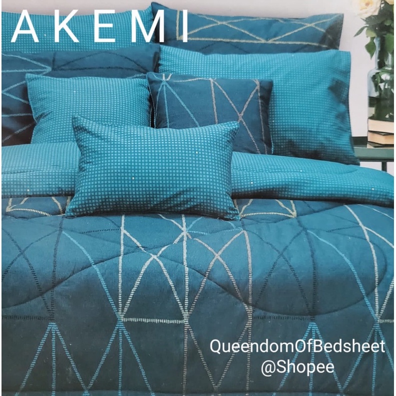 AKEMI Cotton Essential Embrace Charm Fitted Bedsheet Set 650TC /36cm