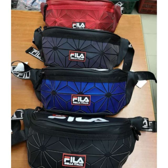 fila waist bag blue