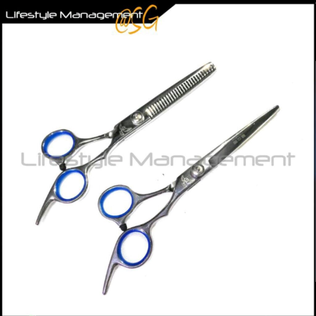 Barber Hair Cutting Thinning Scissors Shears Hairdressing Shopee