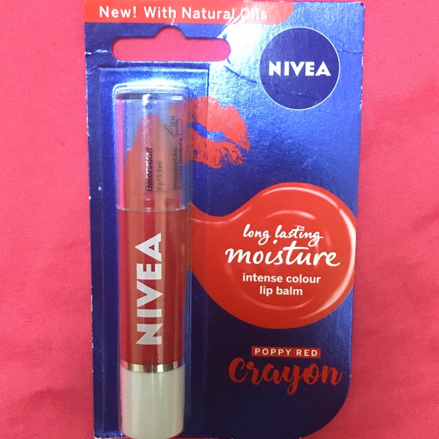 nivea long lasting lip balm