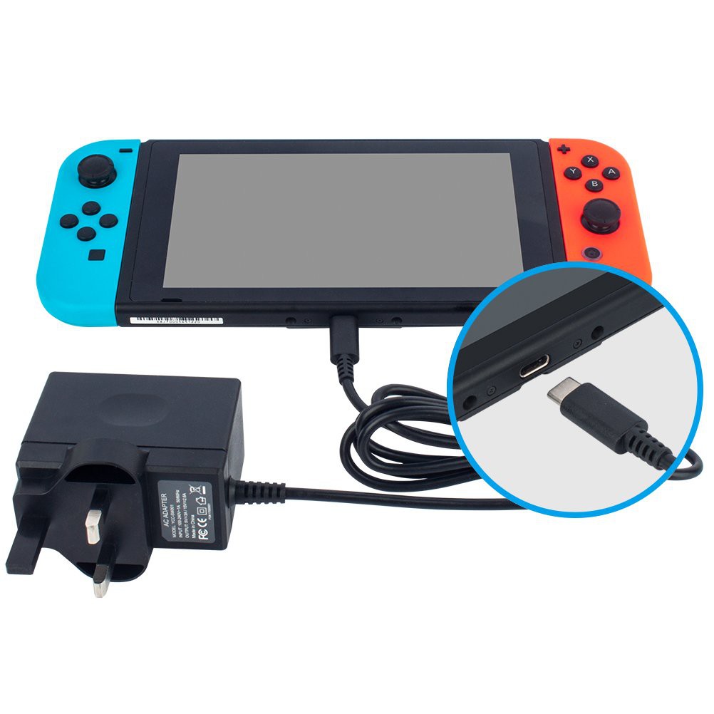 nintendo switch charger ac adapter