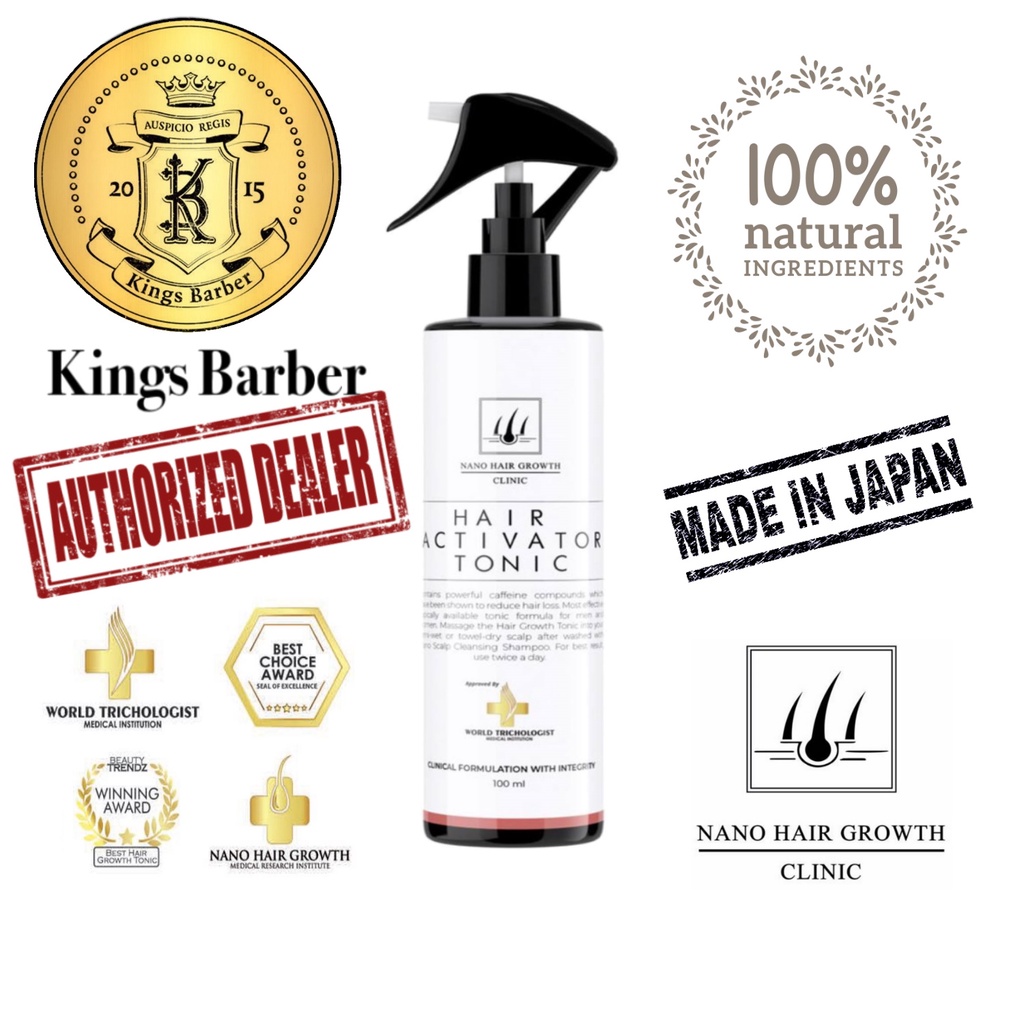 NANO HAIR GROWTH CLINIC Hair Activator Tonic Shopee Singapore