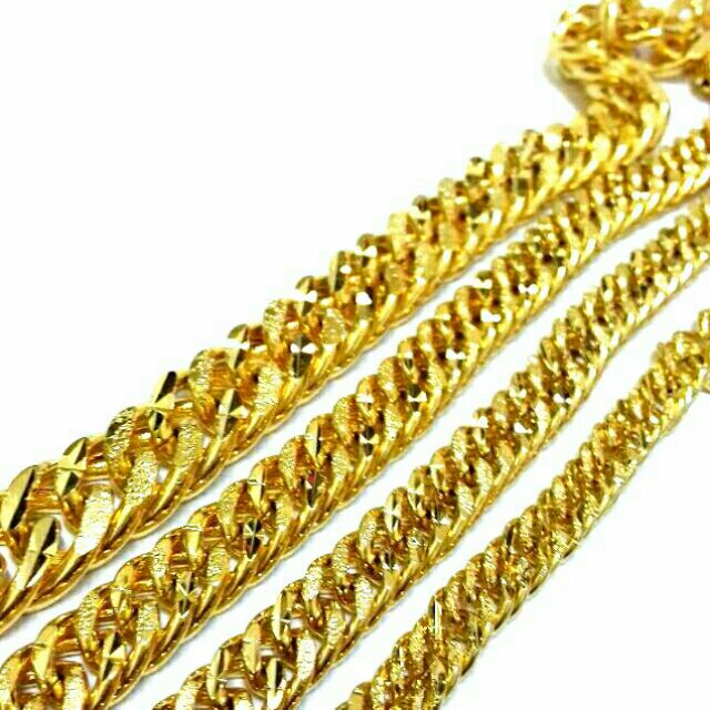 Shop Malaysia Gold Korea Pure 24k Gold Plated Bracelet 12 Sizes Shopee Singapore