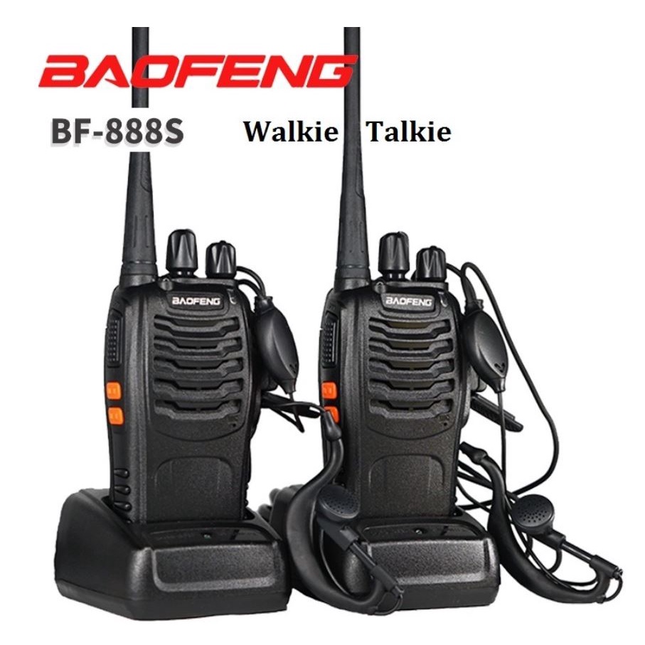 2pcs/lot BAOFENG BF-888S Walkie talkie UHF Two way Radio Baofeng 888s ...
