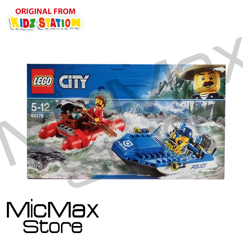 lego city police wild river escape