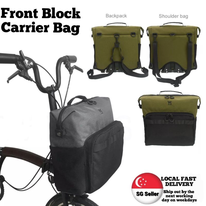 Haversack Backpack Bag Folding Bike Brompton Camp Pikes 3sixty Tern ...