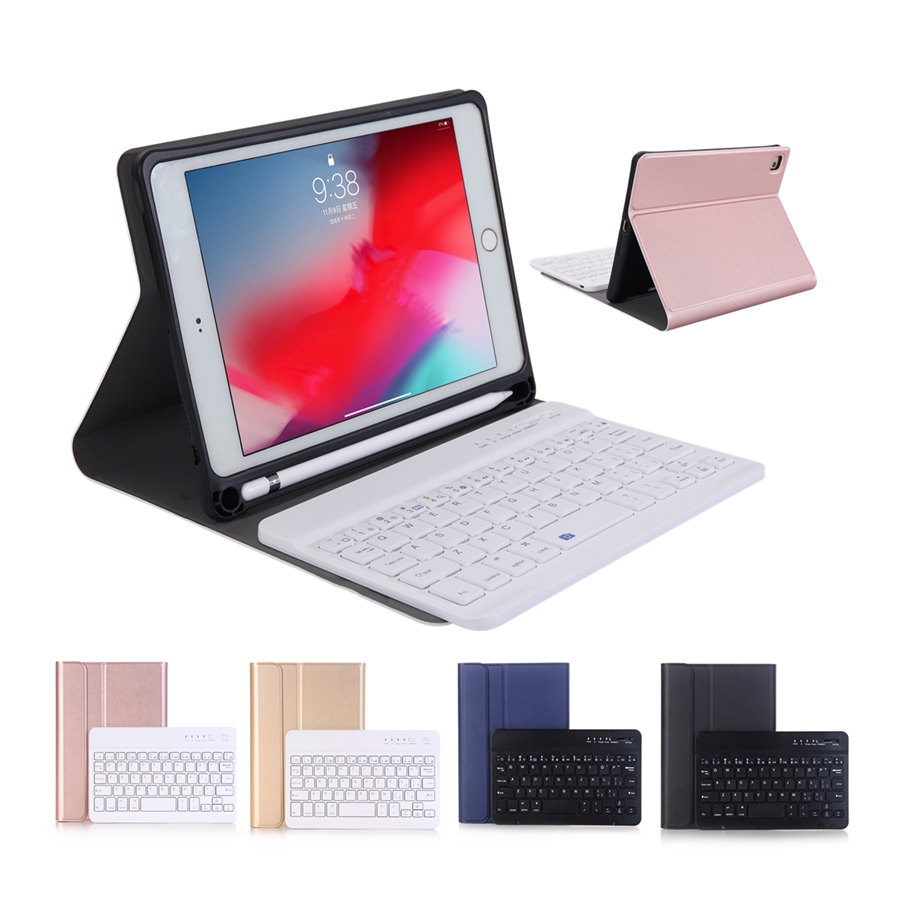 Apple Ipad Mini 5 Keyboard Case For Mini 1 2 3 4 Wireless Bluetooth Smart Keyboard With Pen Slot Leather Covers Shopee Singapore