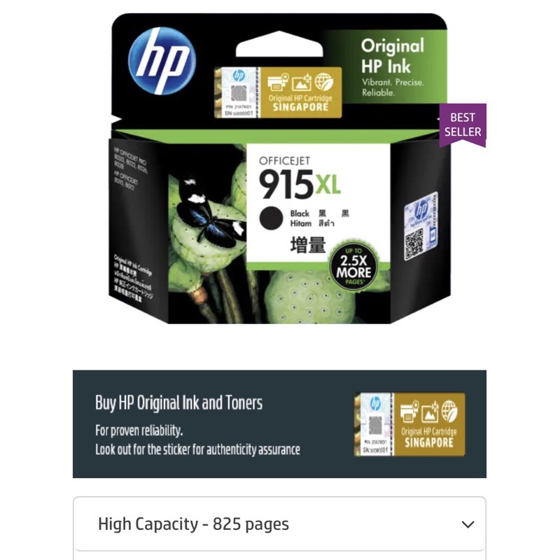 ink for hp officejet 8010 series