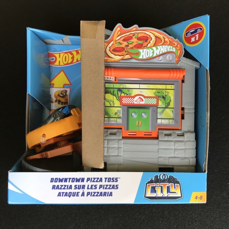 hot wheels downtown pizza toss