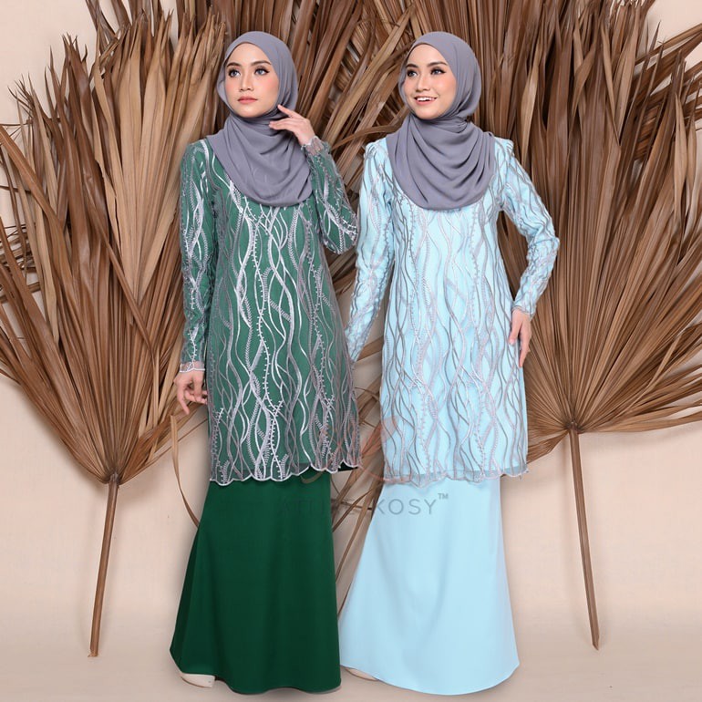 Hasna Baju Kurung Dewasa Baju Raya 2021 Baju Kurung Moden Plus Size Baju Kurung Baju Kurung Cantik Shopee Singapore