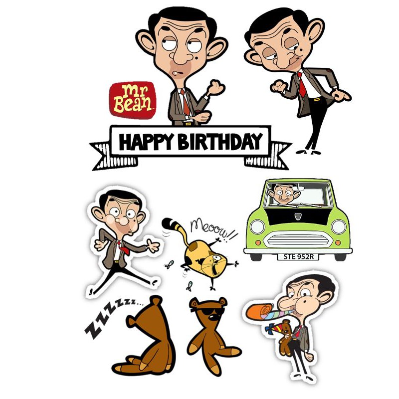 Mr Bean Topper Cake. Shopee Singapore