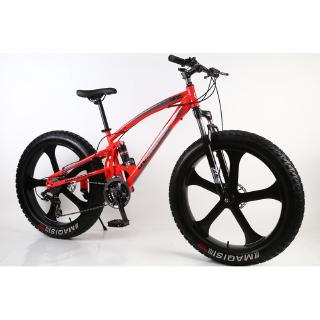 chunky tyre mountain bike