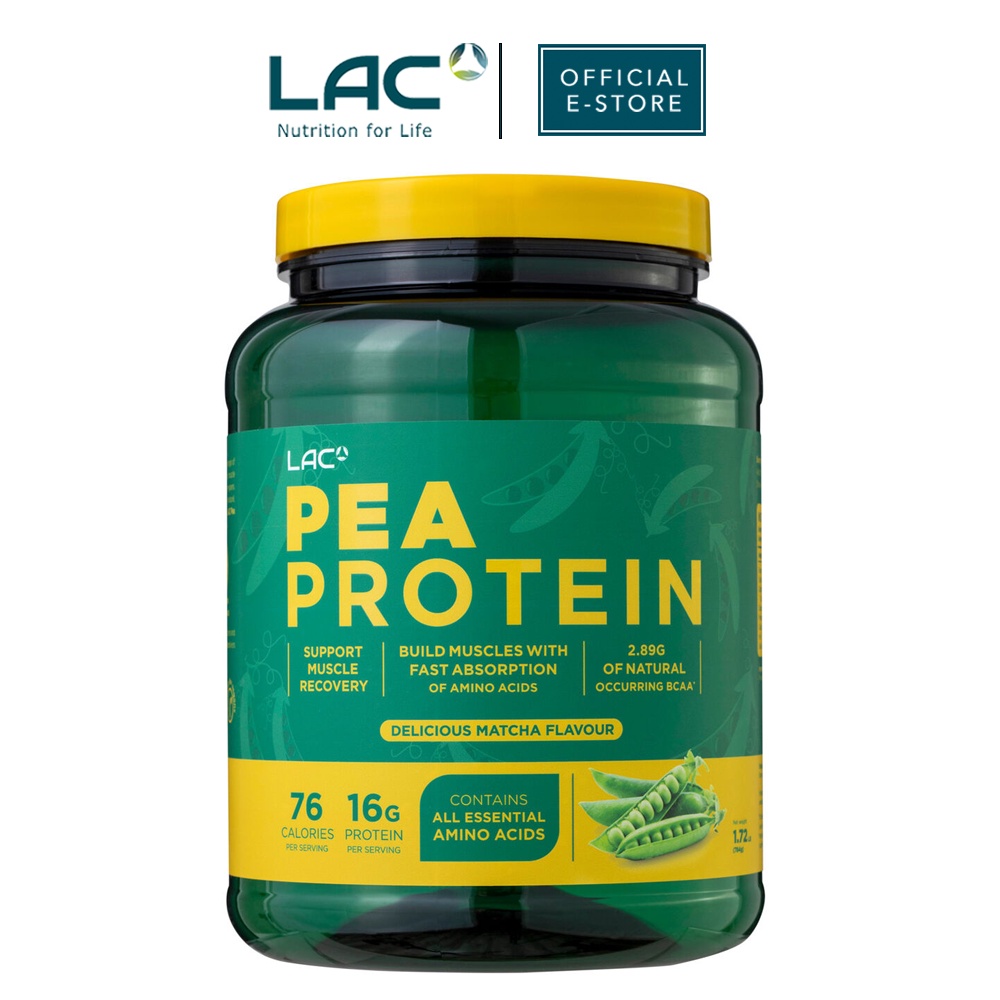 Lac Protein Pea Protein Powder Matcha Flavour 172lb Shopee Singapore