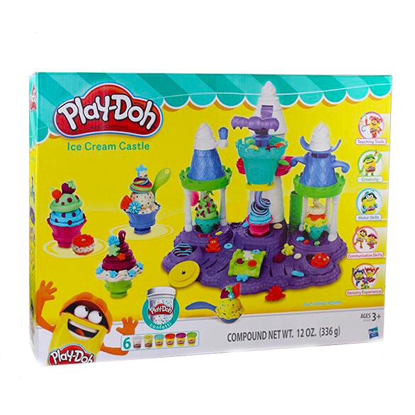 play doh kitchen creations ice cream castle