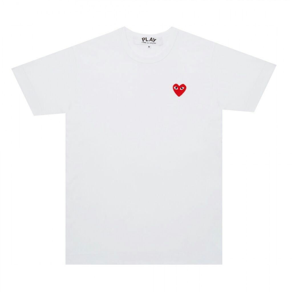 cdg t shirt grey