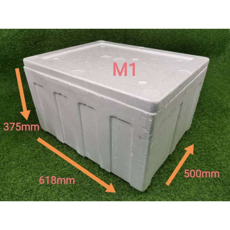 Shop Malaysia M1 Styrofoam Ice Box Kotak Ice Cooler Box Picnic Box Foam Box Fish Box Tong Ais Polyfoam Eps Box Shopee Singapore