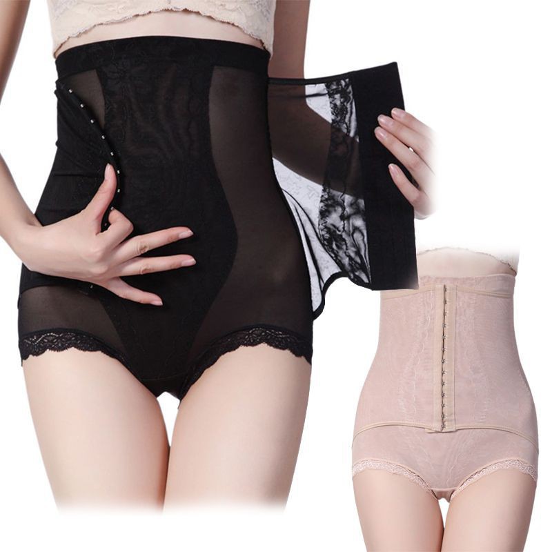 High Waist Tummy Control Body Shaper Shorts Waist Trainer Shapewear Panties Shopee Singapore