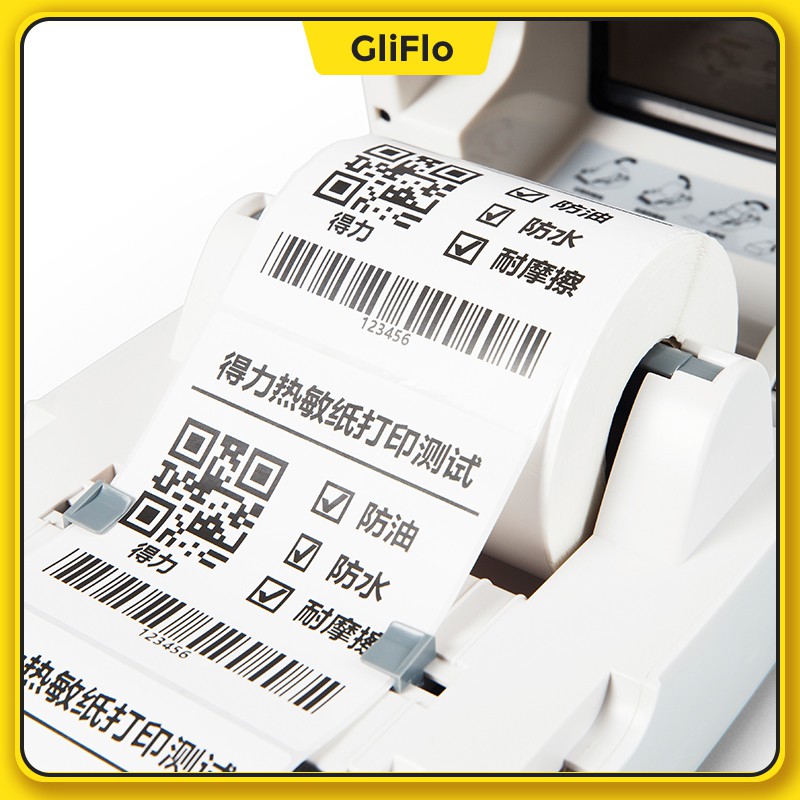 the barcode label