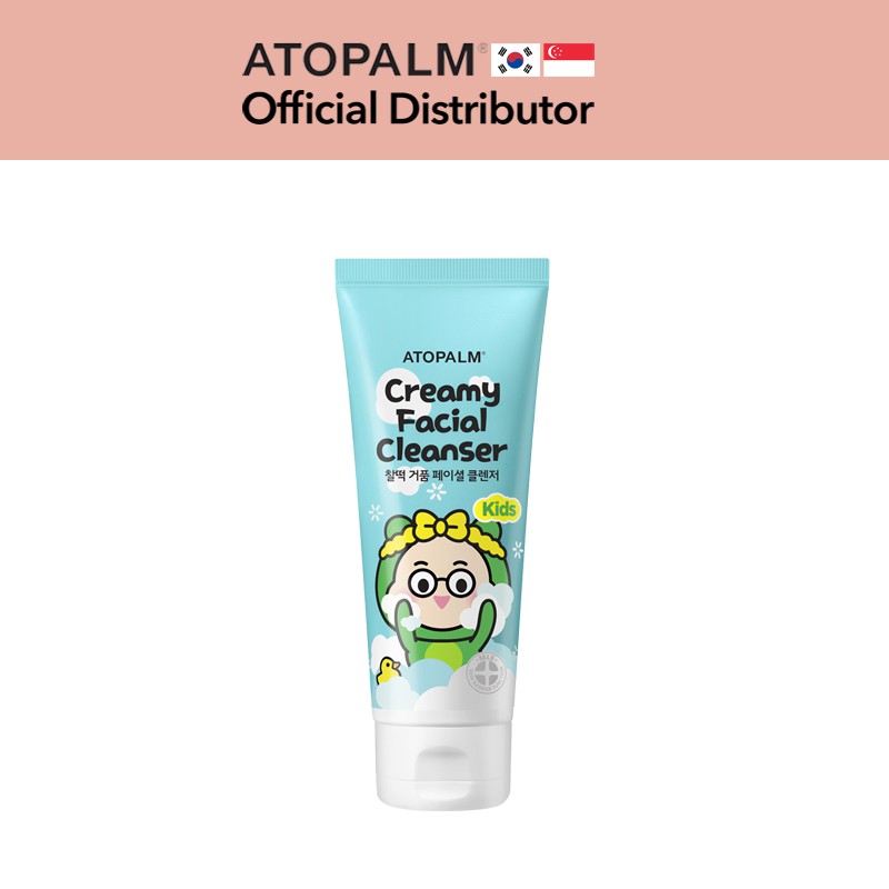 Atopalm Creamy Facial Cleanser Face Wash Moisturizing Soothing Made In Korea Skin Care Facial Toppingskids Shopee Singapore