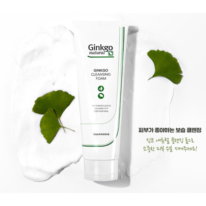 ginkgo natural cleansing foam