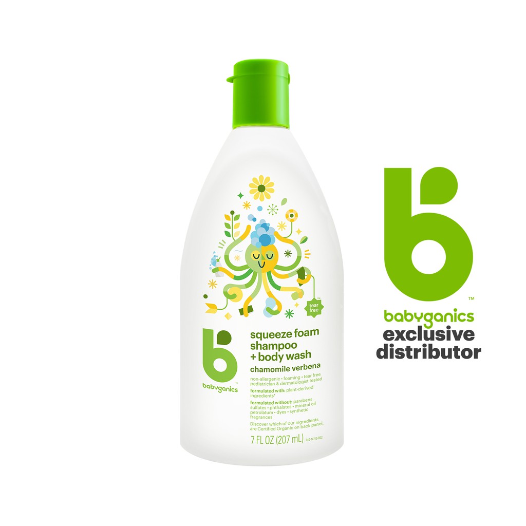 babyganics conditioning shampoo and body wash