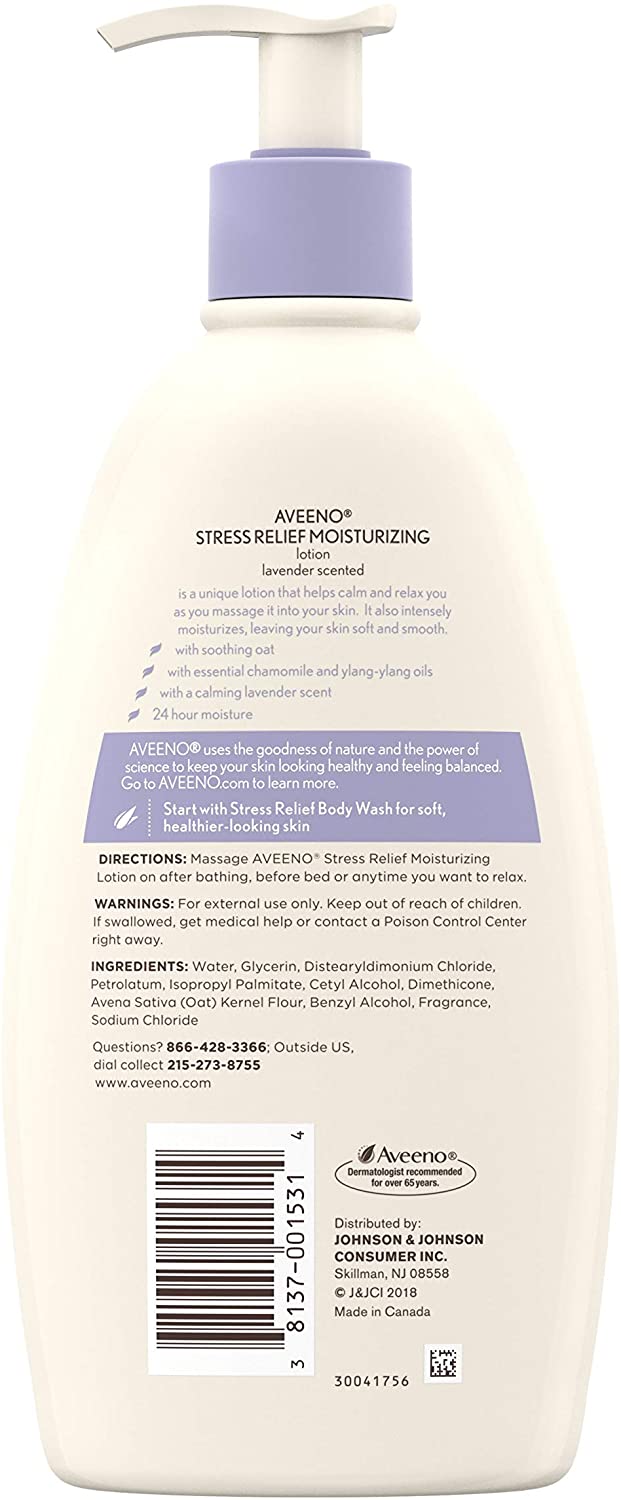 aveeno lavender chamomile lotion