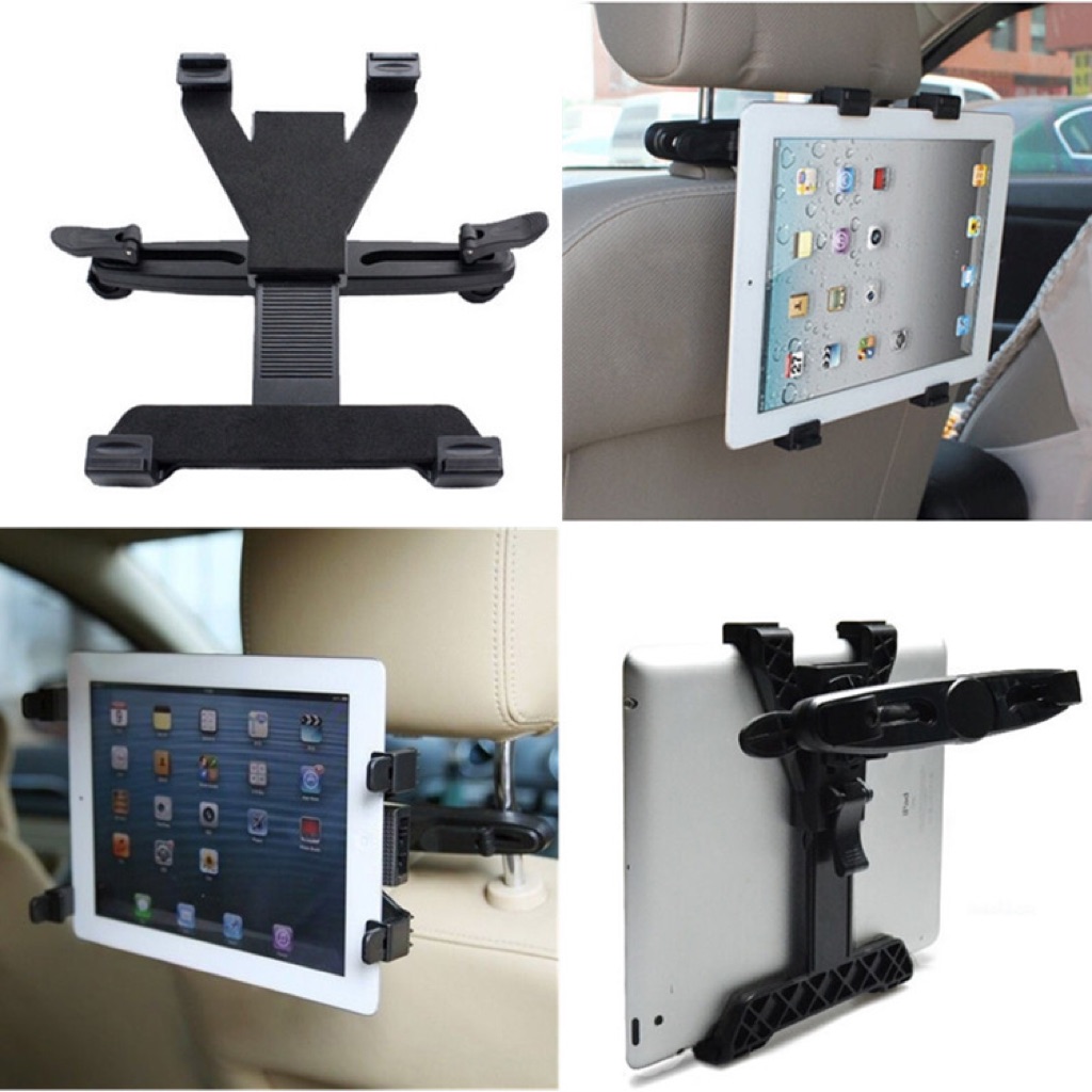 Soporte De Tablet Cabecera Asiento Para Autos Gira 360 - Gruponatic.pe