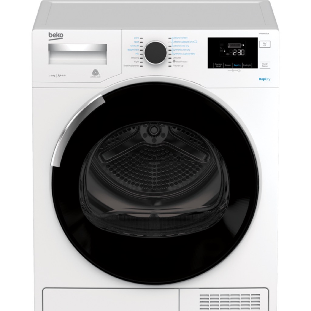BEKO DPHR8PB561W 8KG HYBRID HEAT PUMP DRYER Shopee Singapore