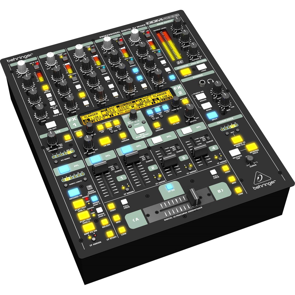 Behringer DIGITAL PRO MIXER DDM4000 Ultimate 5Channel Digital DJ Mixer