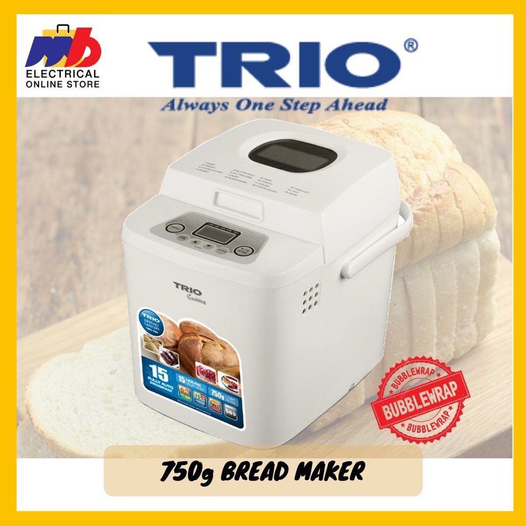 Shop Malaysia Trio Bread Maker Tbm 106 Tbm106 750g Shopee Singapore