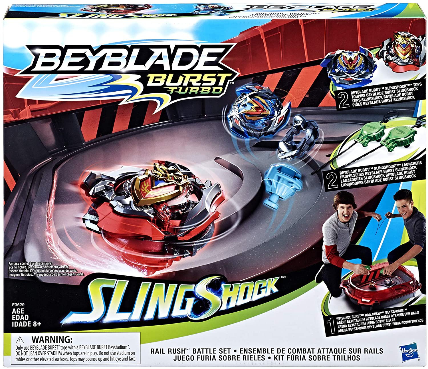 playset beyblade set de combat double surface