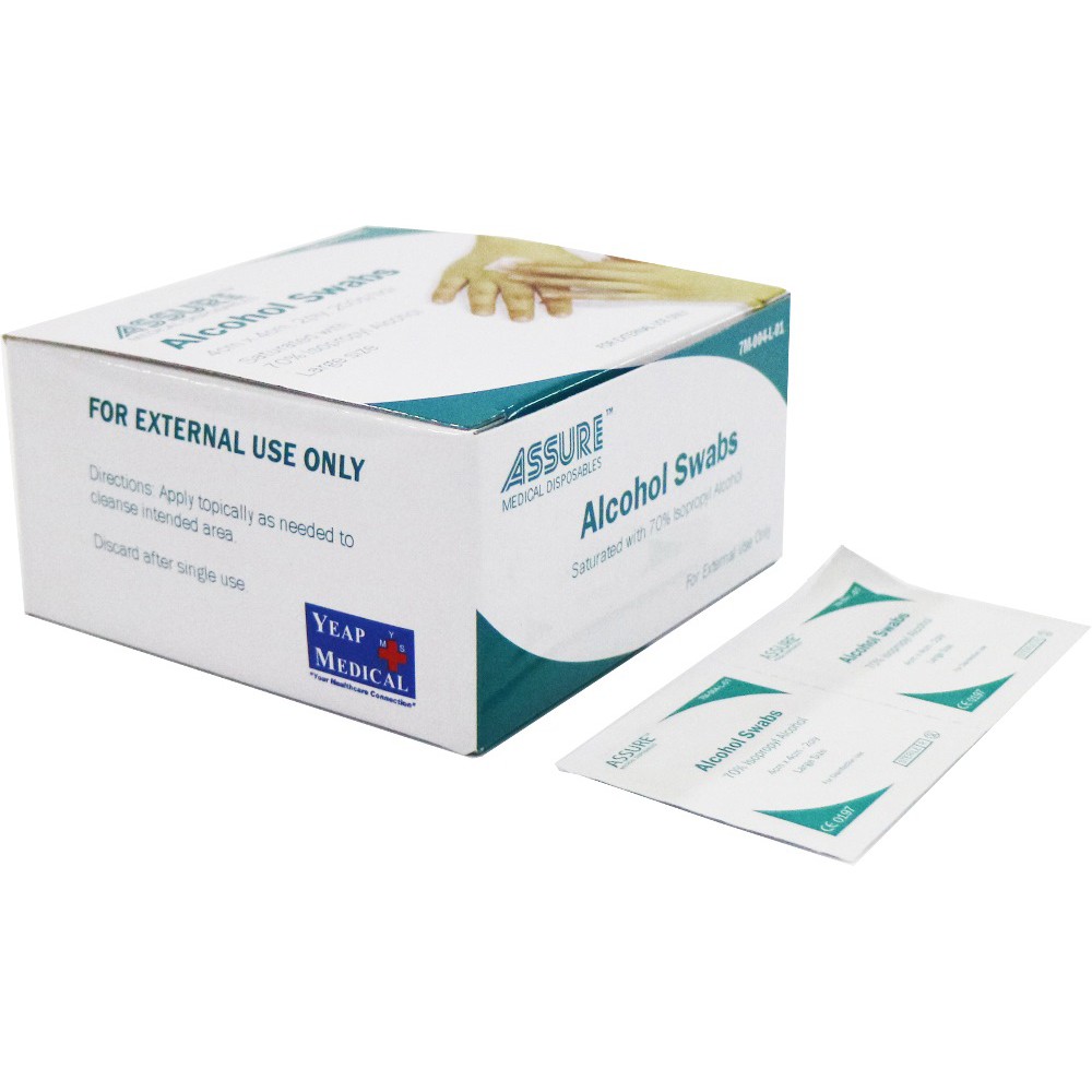 webcol alcohol swabs