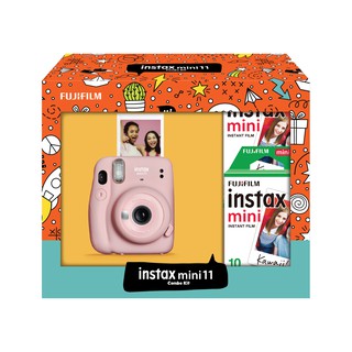 Fujifilm Instax Mini 11 Instant Film Camera (Combo Kit) + Free Gift