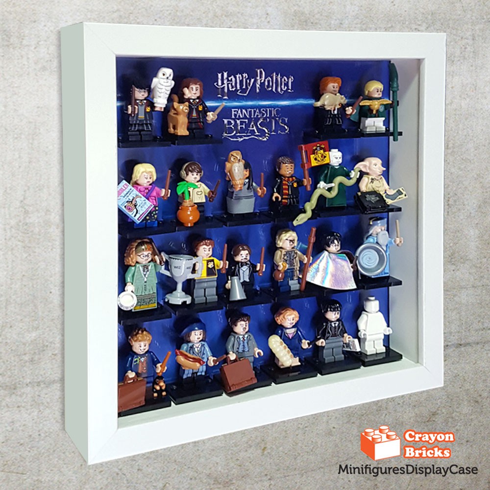 Minifigure Display Frame for Lego Fantastic Beasts Harry Potter minifigs figures