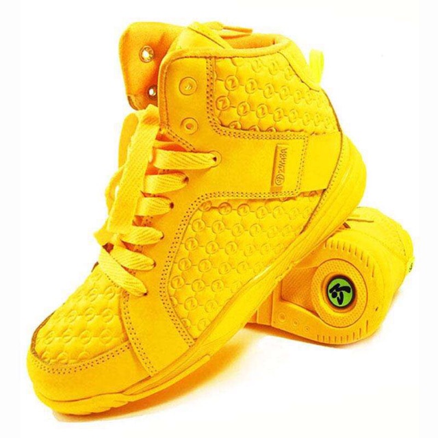 yellow shoes