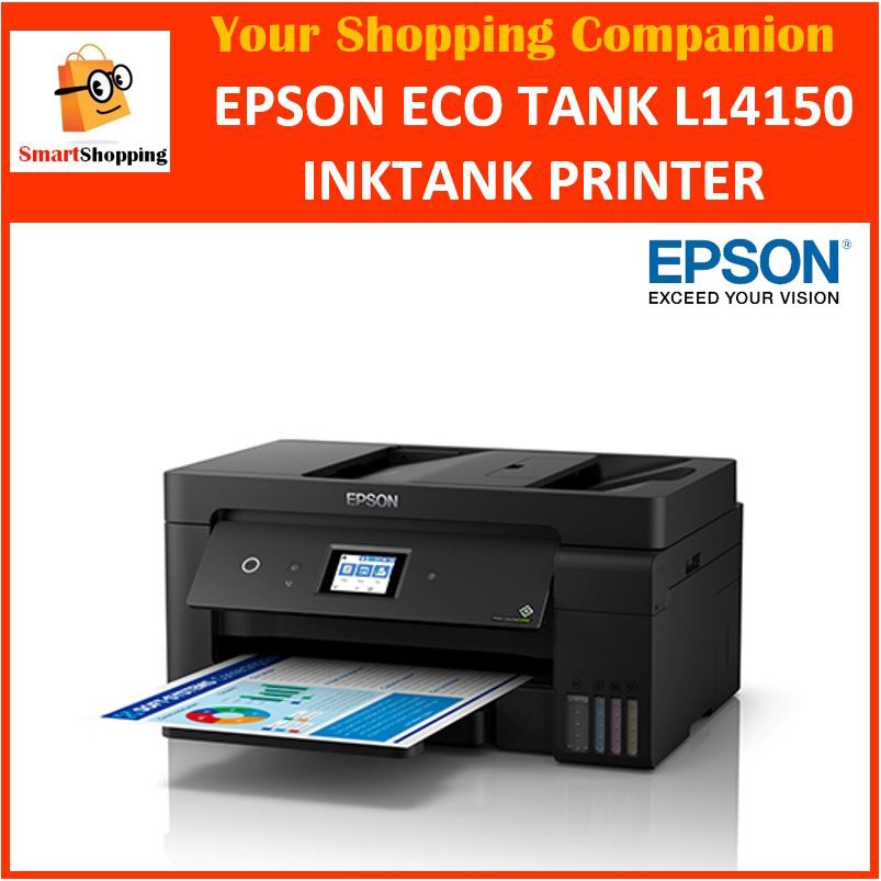 Epson Ecotank L14150 A3 Wi Fi Duplex Wide Format All In One Ink Tank