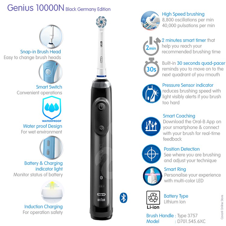 oral b genius x 10000n