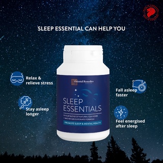 Image of thu nhỏ [Oriental Remedies Group] Sleep Essentials (90 Vegetarian Capsules) #2