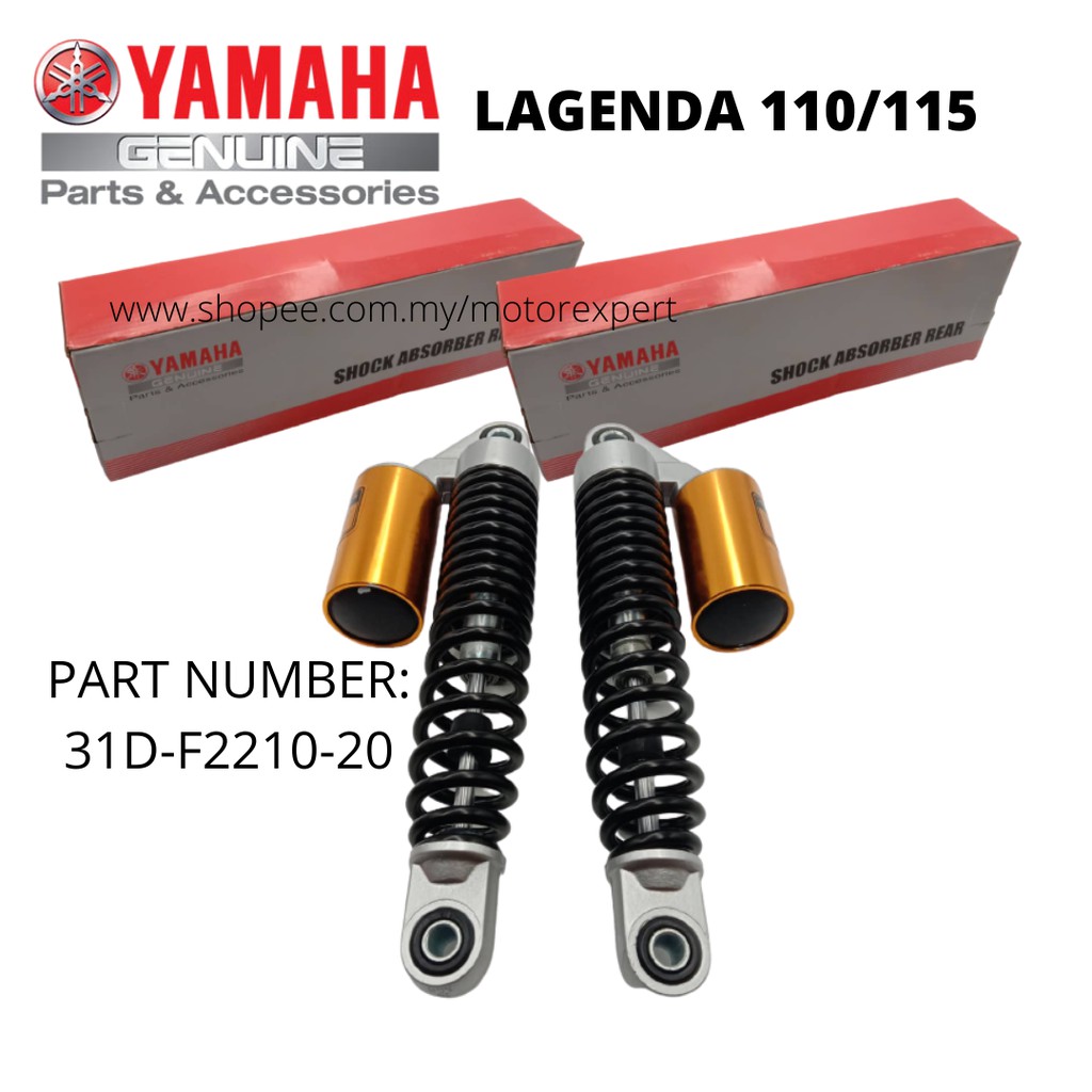 Monoshock Absorber Assy Yamaha Lagenda Srl 110 115 115fi Gas Absorber Original Hong Leong Yamaha Yss Rcb Kyb Ohlins Shopee Singapore