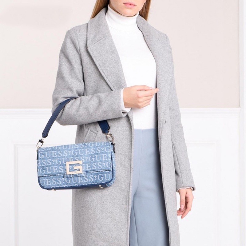 guess denim bag sale