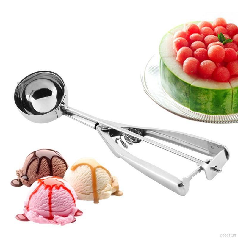 Stainless Steel Ice Cream Mash Potato Scoop Handle | Shopee Singapore