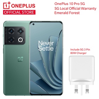 OnePlus 10 Pro 5G NE2210 | SG 3 Pin 80W Charger | Oxygen OS Global Rom | SG Local 1 Year Warranty