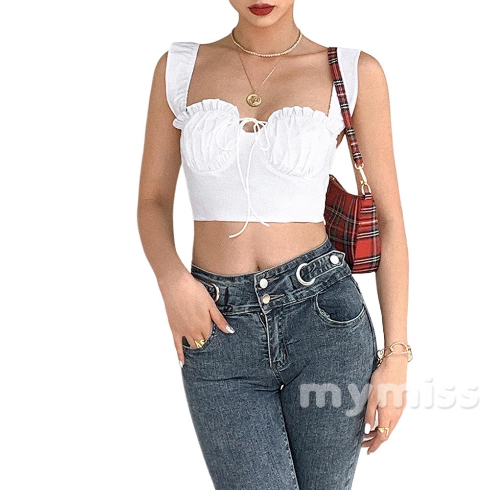 ruffle crop top