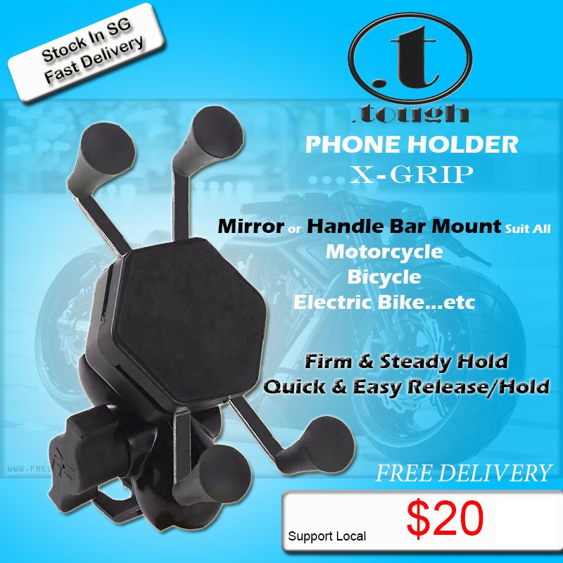 x grip phone holder motorcycle