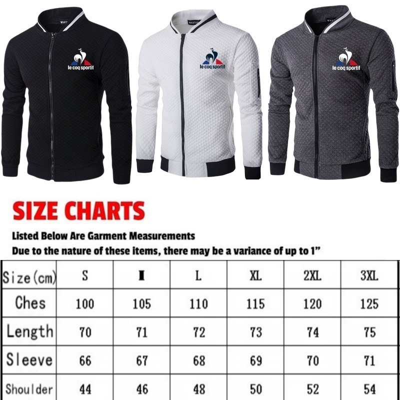 le coq sportif size chart