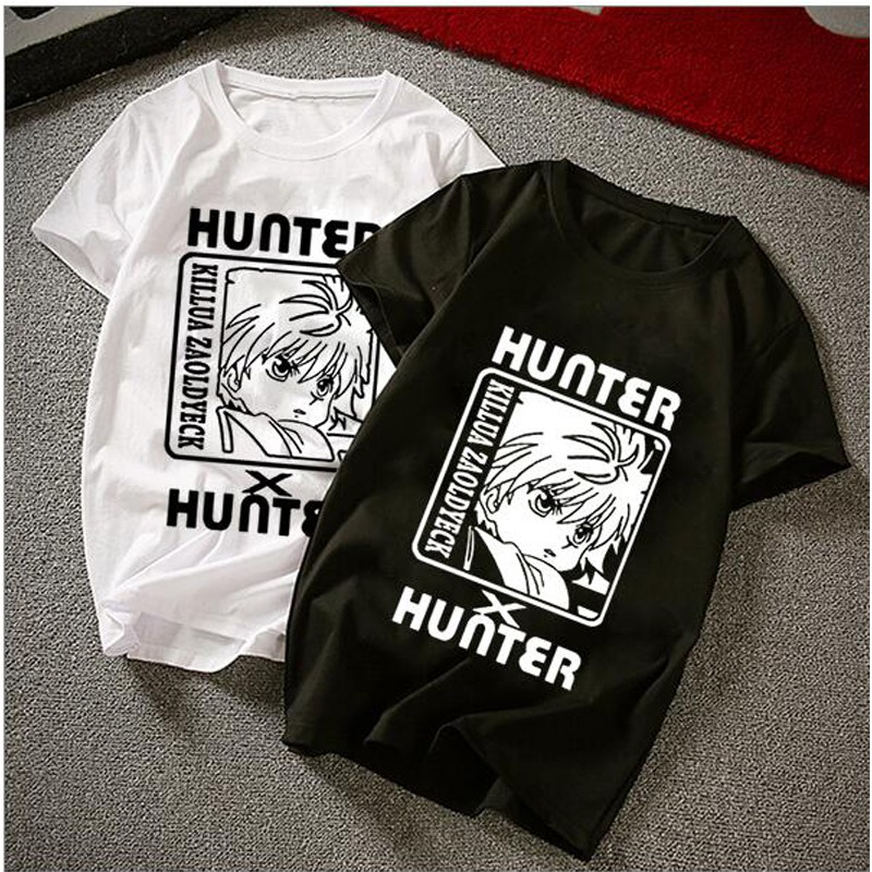 Hunter X Hunter Mens S Design T Shirt Gon Freecss Cosplay T Shirt Anime Kurapika T Shirt Shopee Singapore - killua gon shirt roblox