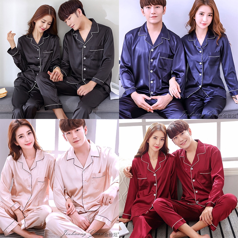 satin pyjamas